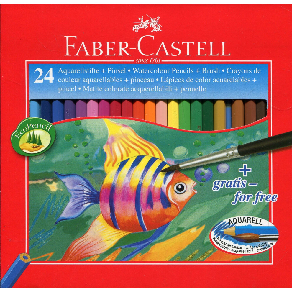 Faber-Castell Water Colour Pencils (Pack Of 24)