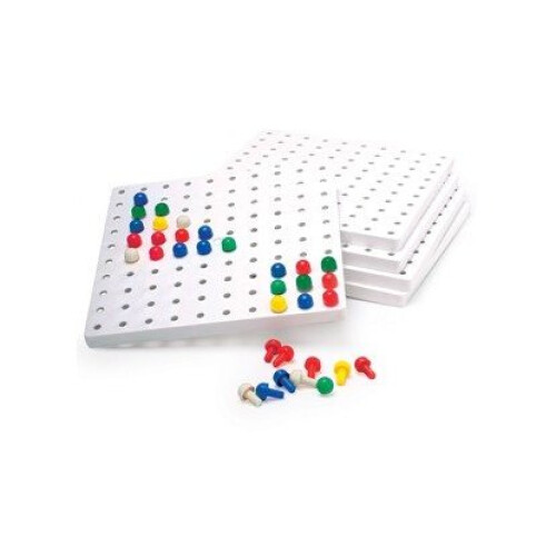 5 Peg Boards & Pegs (Invicta)