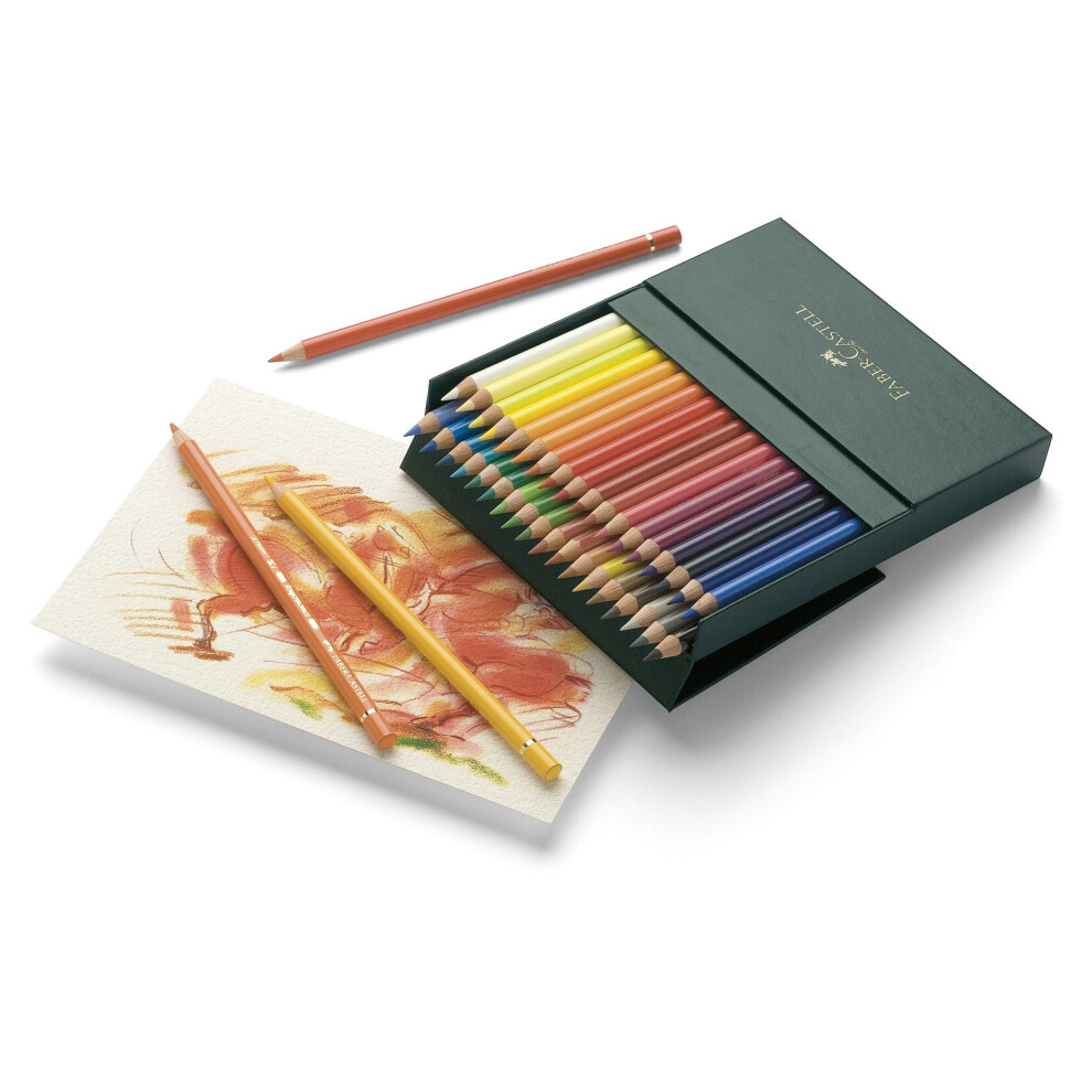 Faber-Castell Polychromos Coloured Pencils Gift Box x 36 Colours