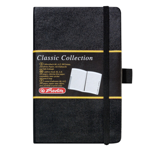 Herlitz Classic Collection A6 Address Book 1