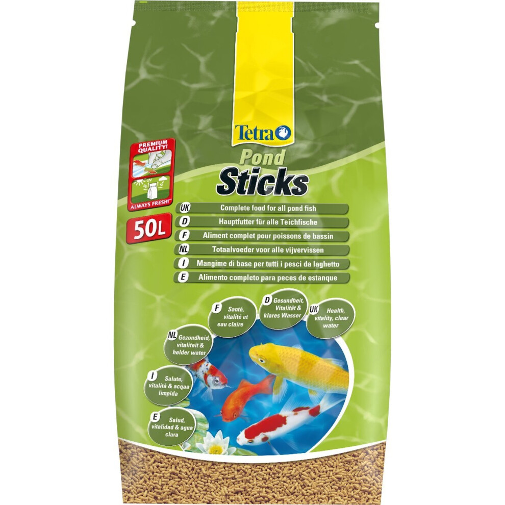 Tetra Tetrapond Sticks, 40 Litre Plus 10 Litre Free