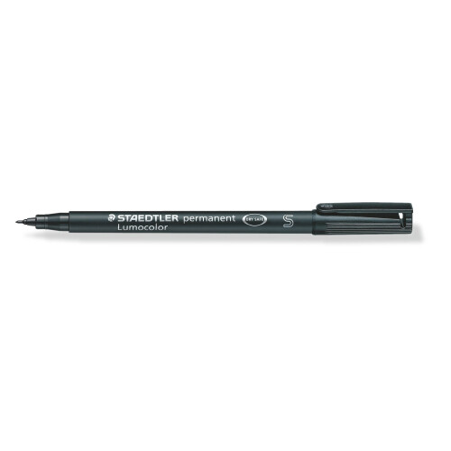 Staedtler Staedtler 31-9WP4GS Lumocolor Pack of 4 Permanent Pens Assorted Tips, Black 2