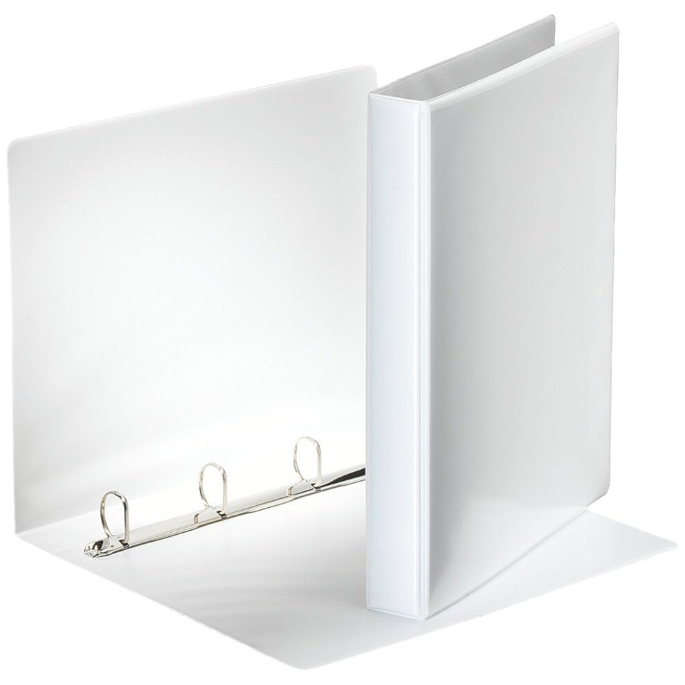 Esselte White Essentials Presentation Binder, Pp, Ring Diameter A4, 2.5Cm
