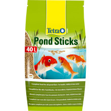 Tetra Sticks, Food for All Pond Fish for Health, Vitality, Clear Water, 40 Litre