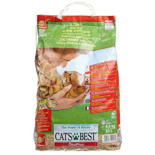 Cat's Best Öko Plus Cat Litter, 10 L 1