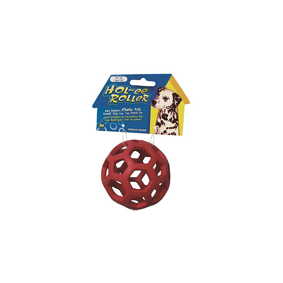 Photos - Dog Toy JW Pet Tough By Nature Hol-ee Roller Asst Size 3.5, Assorted Colors 43110 