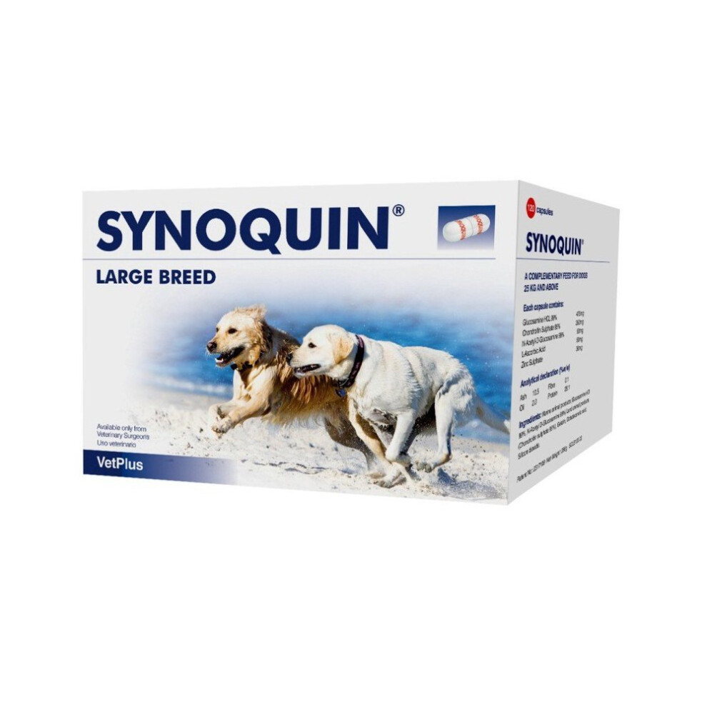 Synoquin Efa Joint Supplement Breed Capsules (Pack Of 120) Large