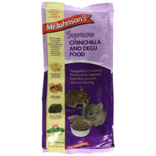 Mr Johnson's Supreme Chinchilla and Degu Pet Food, 900 g