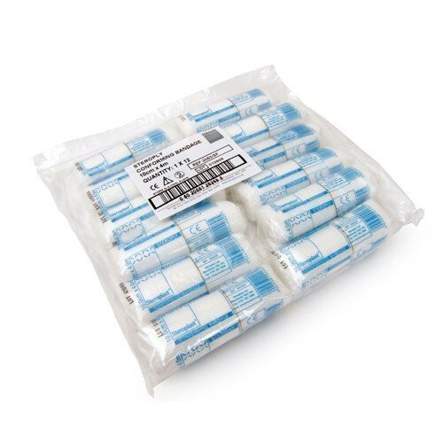 Steroplast Steroplast Conforming Bandage 5cm x 4m x 12 Rolls.