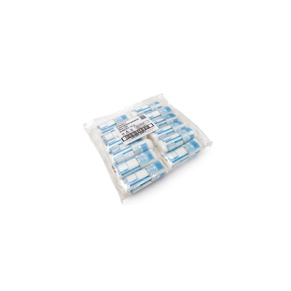 Steroplast Conforming Bandage 5Cm X 4M X 12 Rolls.