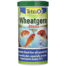 Tetra Pond Wheatgerm Sticks 200 g - Floating Complete Pond Fish Food for All Species, Supports Immunity & Vitality (T467)