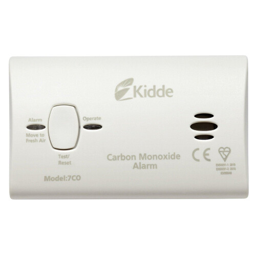 KIDDE Kidde 7COC 10 jaar koolmonoxidemelder op batterijen Testknop