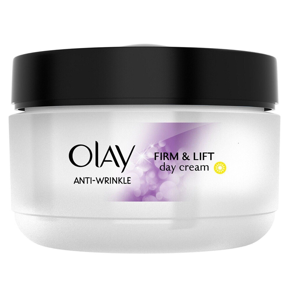 Olay Anti-Wrinkle Firm & Lift SPF 15 Anti-Ageing Day Cream Moisturiser - 50ml