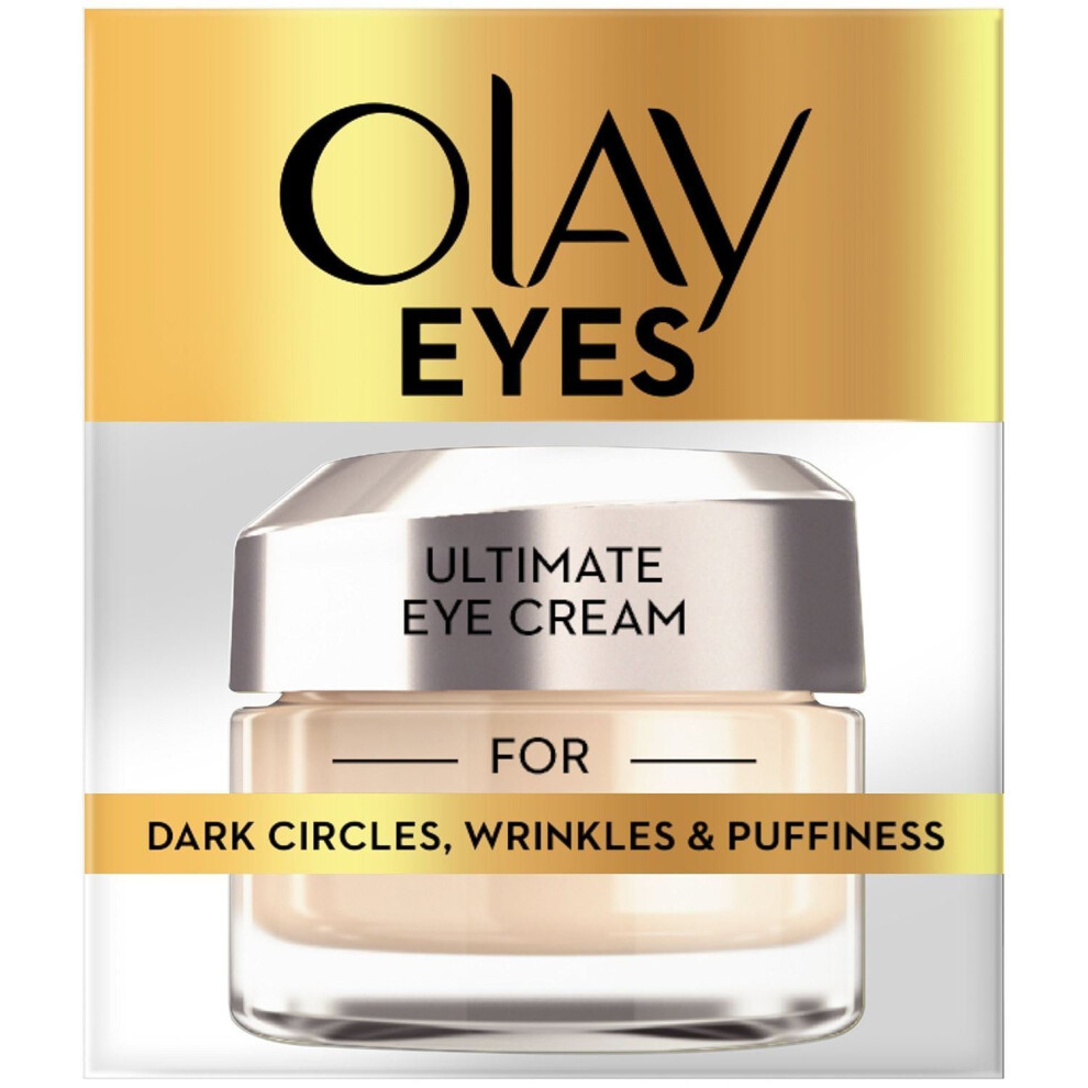 Olay Eyes Ultimate Eye Cream - 15ml | Dark Circles & Wrinkle Eye Cream