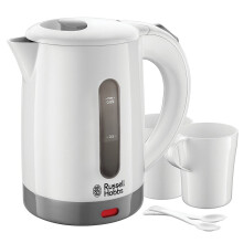 Russell Hobbs Compact Travel Kettle Set | Small & Lightweight Travel Kettle