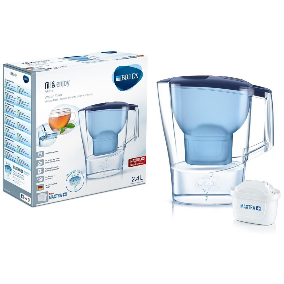 BRITA Aluna MAXTRA+ Cool 2.4L Water Filter Jug with Cartridge