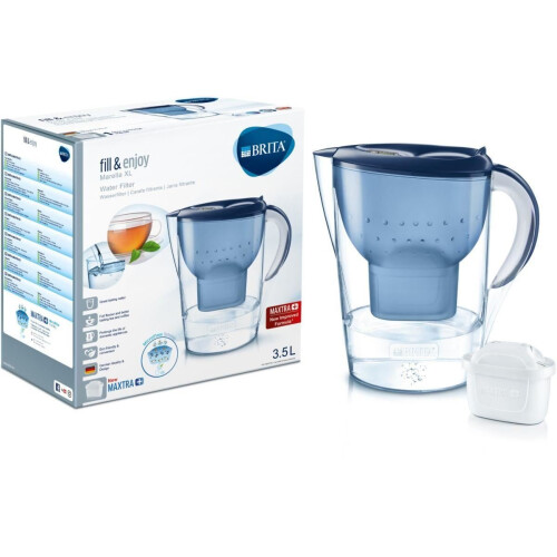 BRITA BRITA Blue Marella XL Water Jug & MAXTRA+ Filter 2
