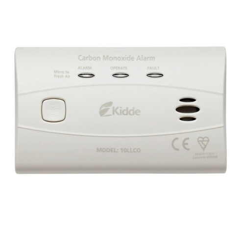 KIDDE Kidde Carbon Monoxide Detector Alarm Compact 10 Year With Sealed Battery 10LLCO