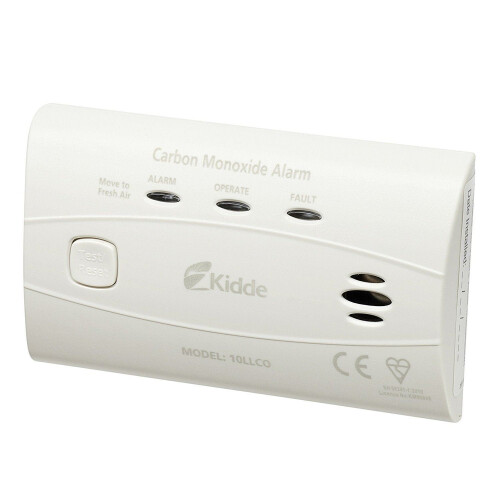 KIDDE Kidde Carbon Monoxide Detector Alarm Compact 10 Year With Sealed Battery 10LLCO 1