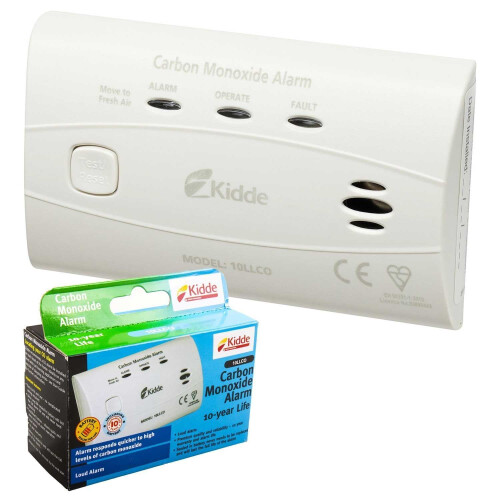 KIDDE Kidde Carbon Monoxide Detector Alarm Compact 10 Year With Sealed Battery 10LLCO 2