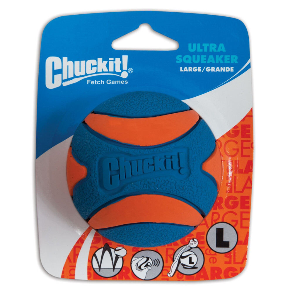 Chuckit! Ultra Squeaker Ball Large 1-pack