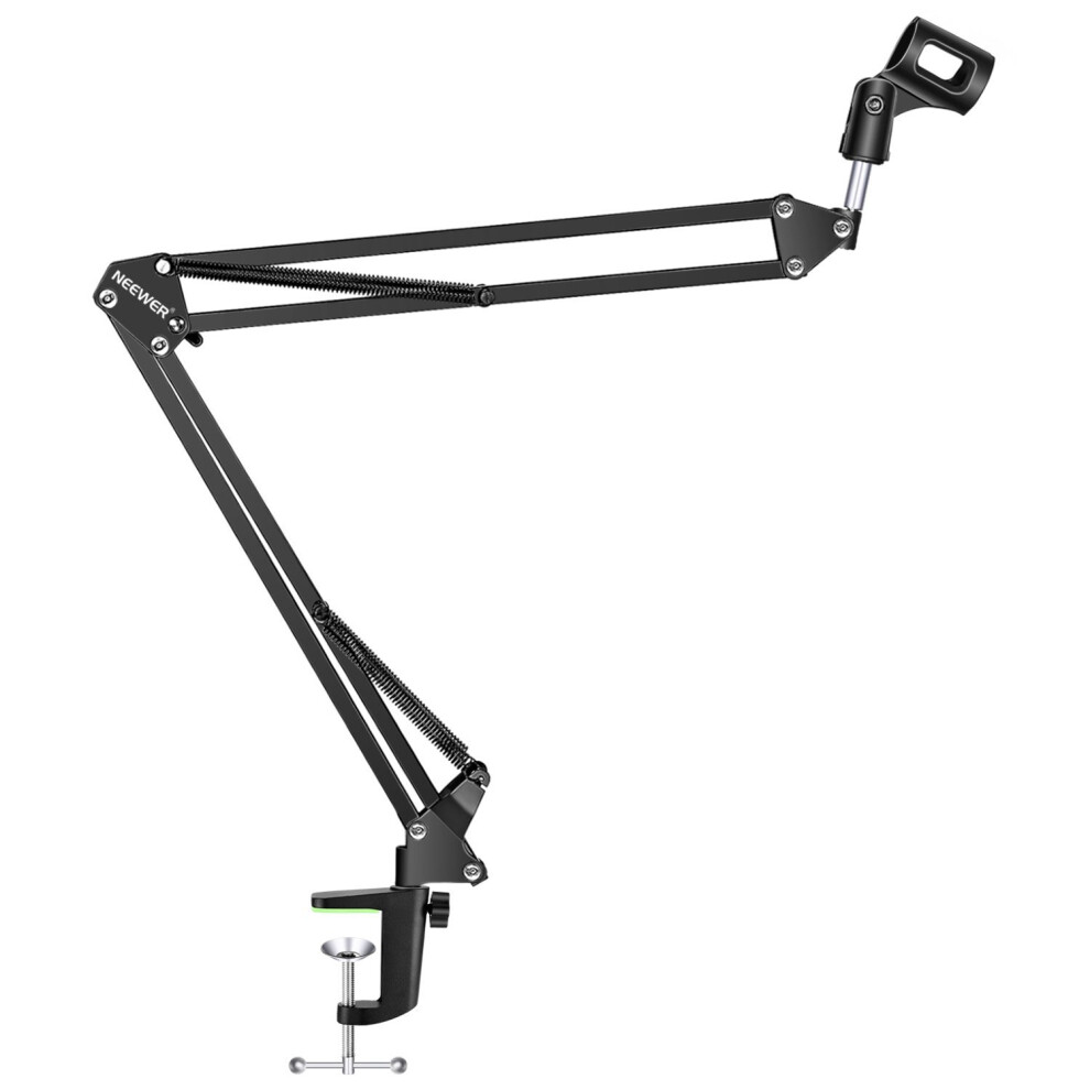 Neewer Adjustable Microphone Suspension Boom Scissor Arm Stand