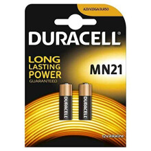 2 x Duracell 23A, 23AE, A23, V23GA, MN21, LRV08 12v Alkaline batteries