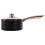 Tower Tower 3pc Linear Non-Stick Saucepan Set | Black & Rose Gold Aluminium Pans 6