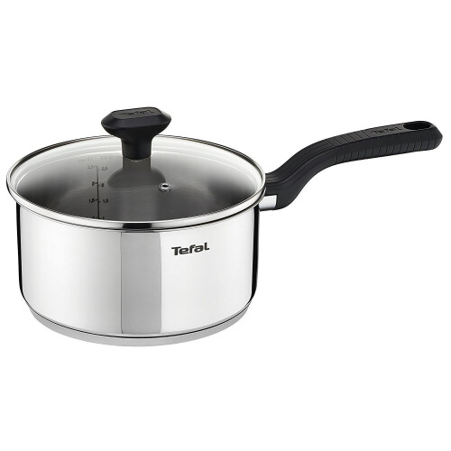 Tefal 3pc Tefal Comfort Max Stainless Steel Saucepan Set 1