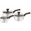 Tefal 3pc Tefal Comfort Max Stainless Steel Saucepan Set 1