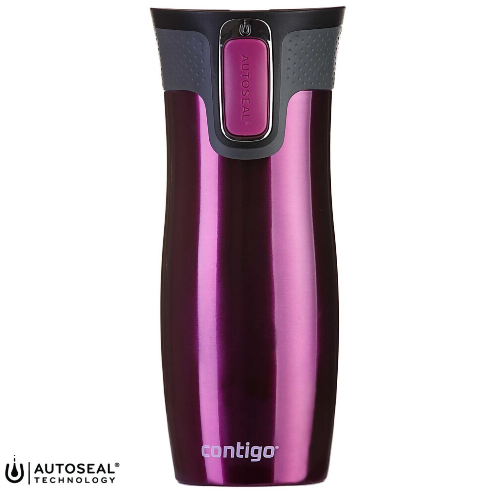 Contigo West Loop Travel Mug AutoSeal Vacuum Insulated Spill-Free Bottle - 470ml