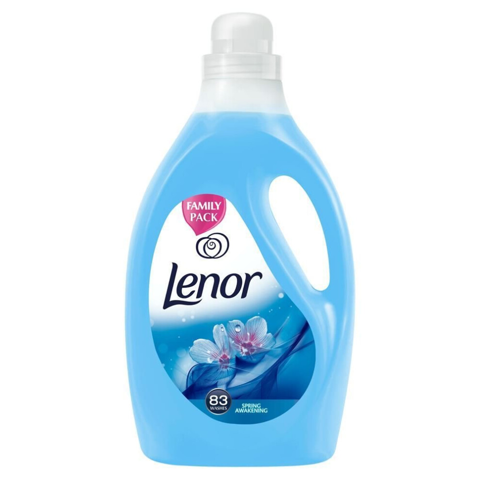 Lenor Spring Awakening Fabric Clothes Conditioner Family Pack - 2.905L 83 Washes