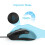 TeckNet TeckNet Alpha S3 6-Button USB Wired Mouse Optical Office Business Gaming Mouse 3
