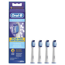 Spazzolino elettrico - Braun - Pulsonic - 4 testine di spazzolamento - Colore: Bianco - 16,35 g
