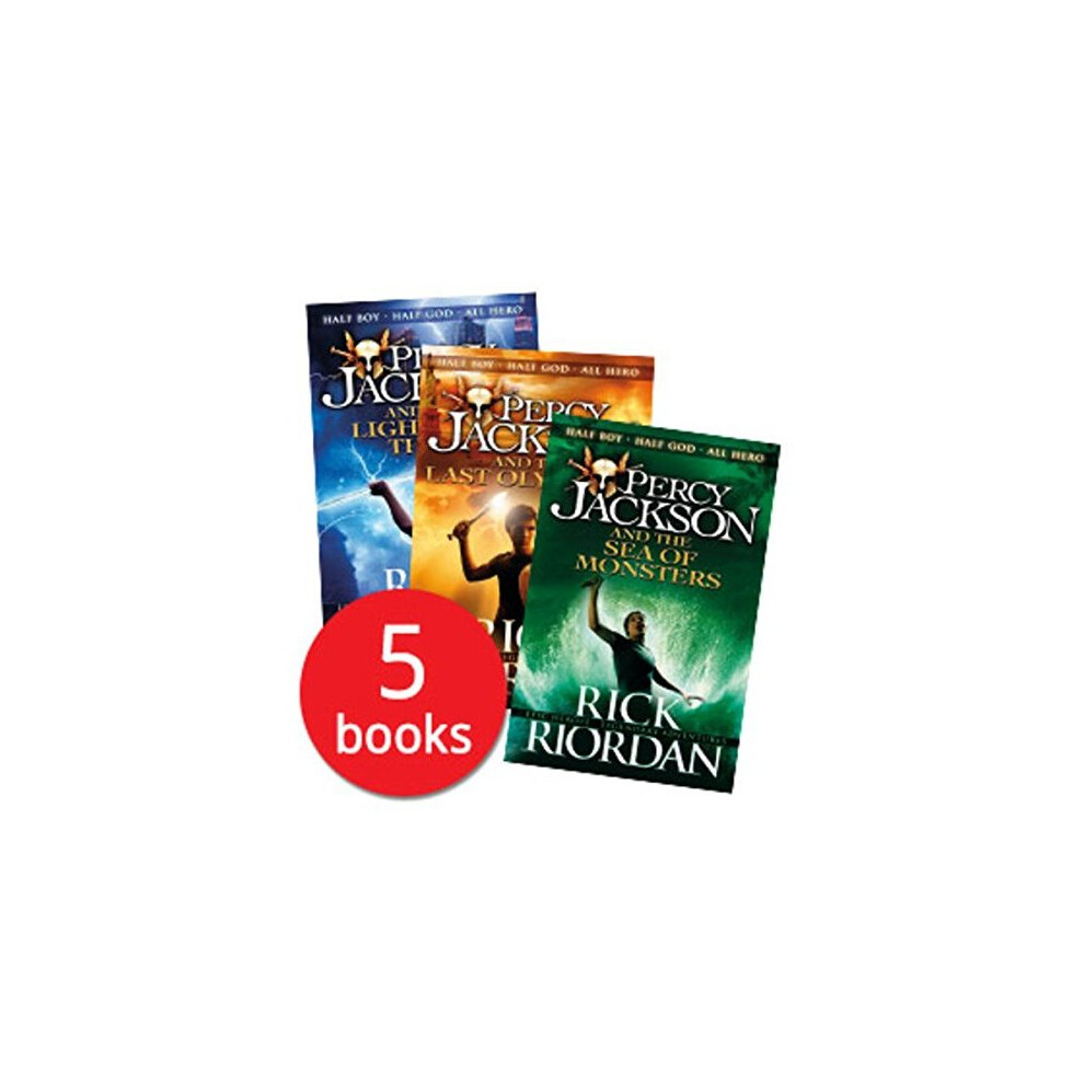 Percy Jackson Book Collection - 5 Books