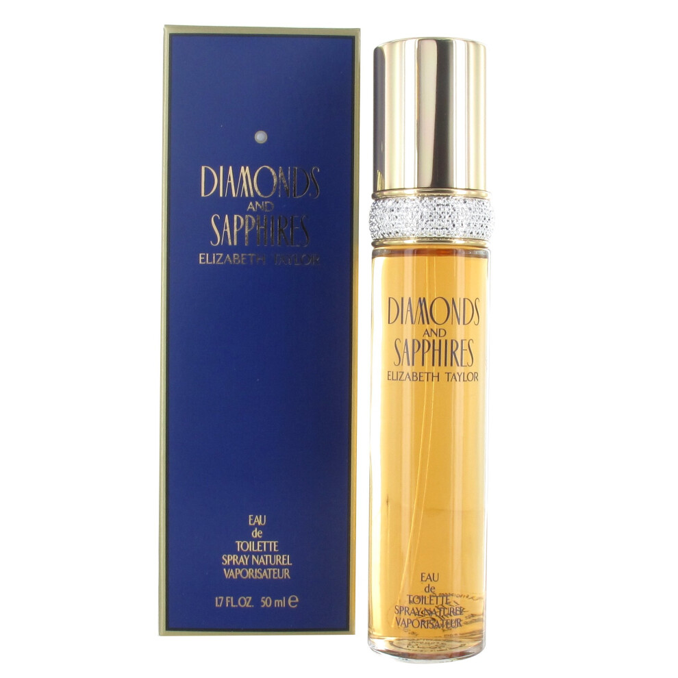 Elizabeth Taylor Diamonds And Sapphires 50ml EDT Spray