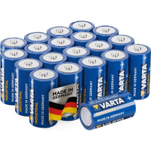 Varta Industrial Battery C Baby Alkaline Batteries LR14 - pack of 20
