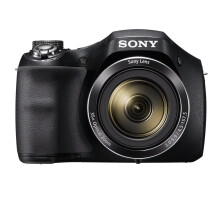 Sony DSCH300 Digital Compact Bridge Camera - Black - Refurbished