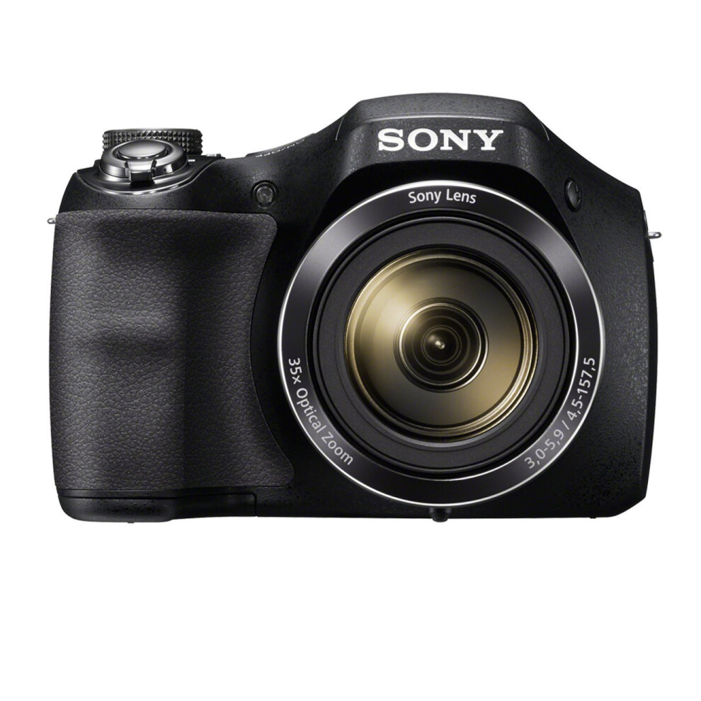 Sony DSCH300 Digital Compact Bridge Camera - Black