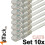 1aTTack 0.25m CAT5 UTP Network Patch Cables Set Twisted Pair - Grey 1