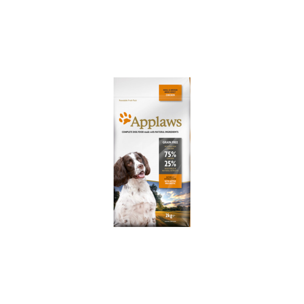 Applaws (7.5 Kg) Dog Adult Chicken Small Medium Breed