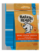 Barking Heads Small Breed Bowl Lickin' Chicken, 1.5kg