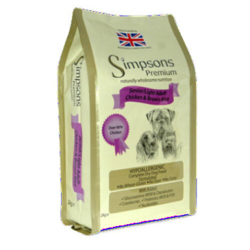 Simpsons Premium (12 kg) Simpsons PremiumSenior/Light Chicken & Brown Rice