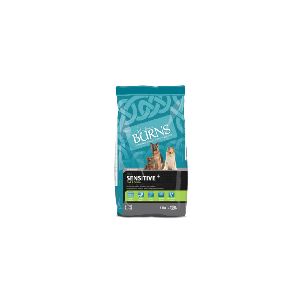 Burns (2 Kg) Sensitive Pork & Potato Size 2