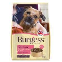 (2.5kg) Burgess Sensitive Adult Dog Salmon & Rice