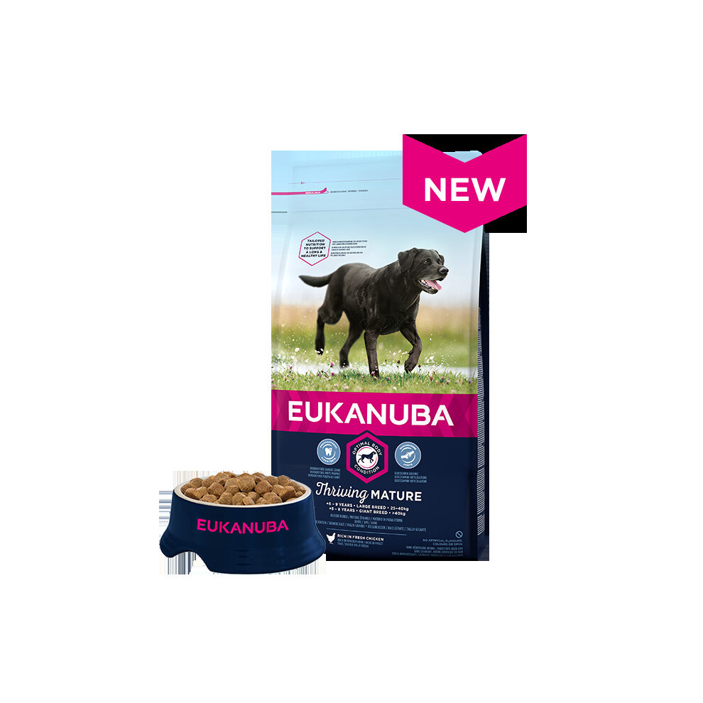 Eukanuba Thriving Mature Large Breed Rich In Fresh Chicken 12Kg