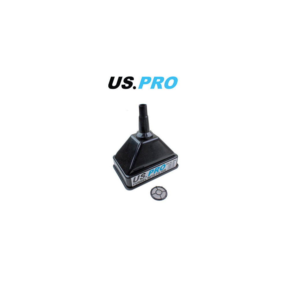 Us Pro Large Heavy Duty Funnel With Filter 3244