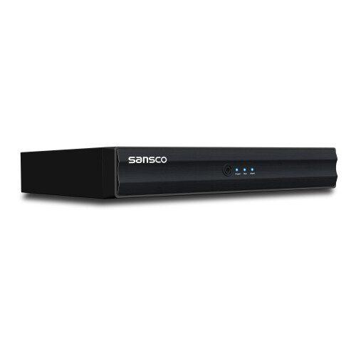 SANSCO Smart HD CCTV Camera System with 1080N DVR (4) 1.3MP 1