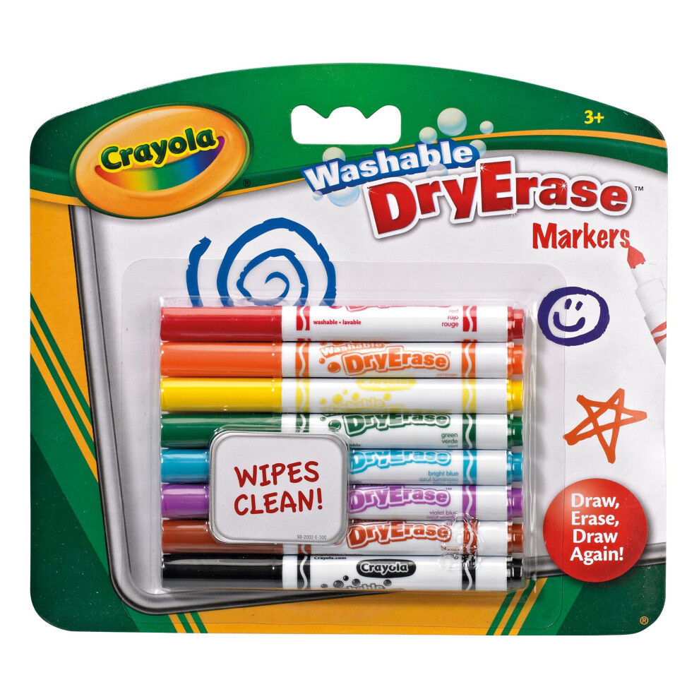 Crayola - Dry Erase Washable Dry Erase Markers