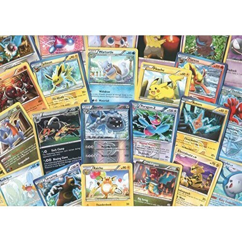 Pokémon 100 Assorted Pokemon Cards with Foils & Bonus Promo!